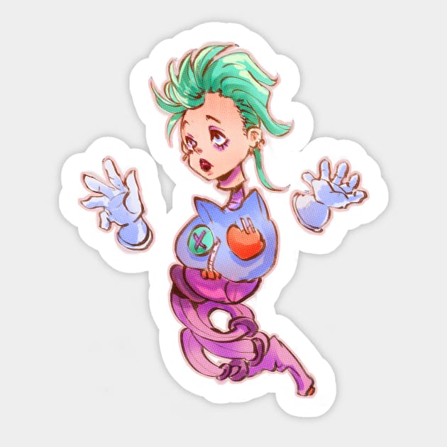 The Mime Sticker by nansshu29